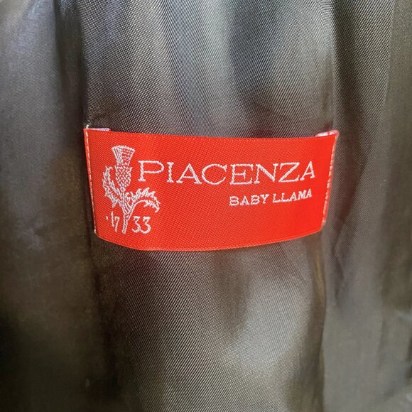 Beautiful long coat from famous Cinzia Rocca - Vintage/oversized - Baby Llama - Picture 3 of 5